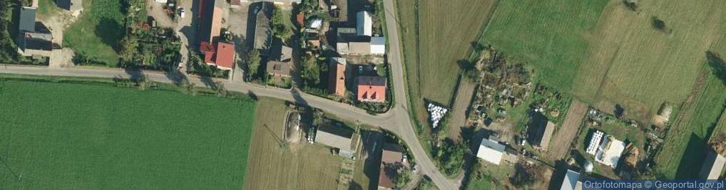 Zdjęcie satelitarne Borzęcice ul.