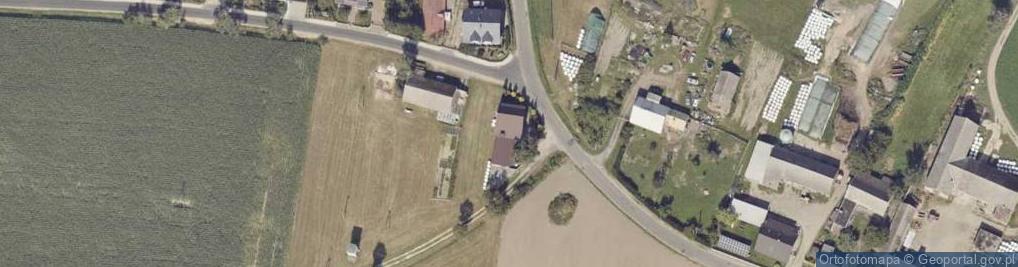 Zdjęcie satelitarne Borzęcice ul.