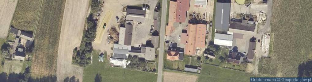 Zdjęcie satelitarne Borzęcice ul.