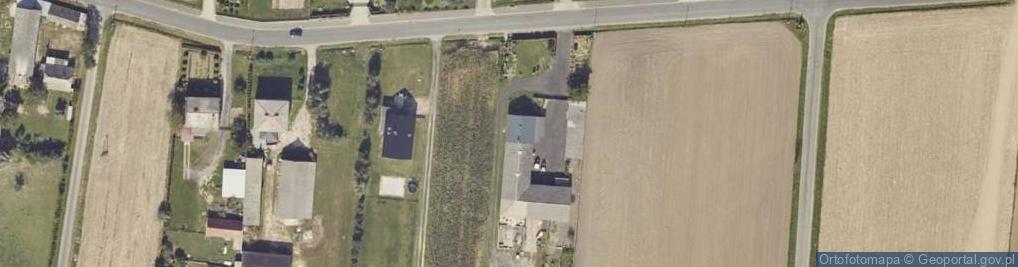 Zdjęcie satelitarne Borzęcice ul.