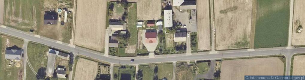 Zdjęcie satelitarne Borzęcice ul.