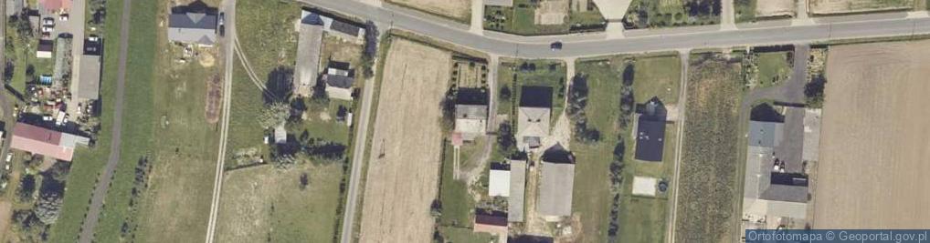 Zdjęcie satelitarne Borzęcice ul.