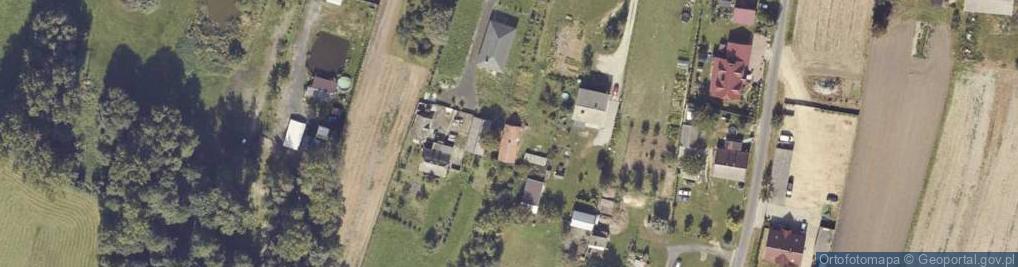 Zdjęcie satelitarne Borzęcice ul.