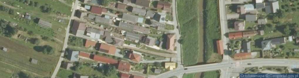 Zdjęcie satelitarne Borzęcin ul.