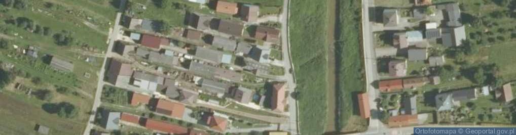 Zdjęcie satelitarne Borzęcin ul.