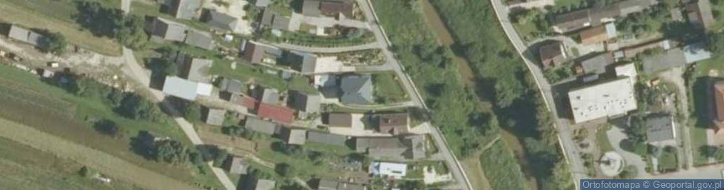 Zdjęcie satelitarne Borzęcin ul.