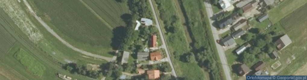 Zdjęcie satelitarne Borzęcin ul.
