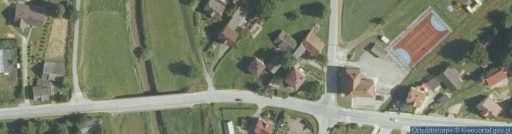 Zdjęcie satelitarne Borzęcin ul.