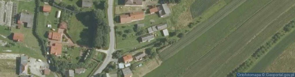 Zdjęcie satelitarne Borzęcin ul.