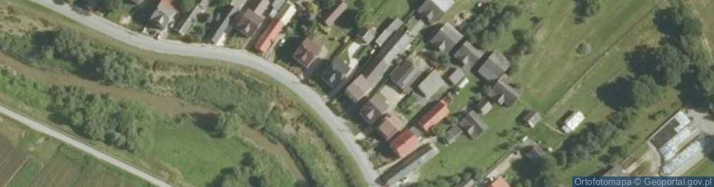 Zdjęcie satelitarne Borzęcin ul.