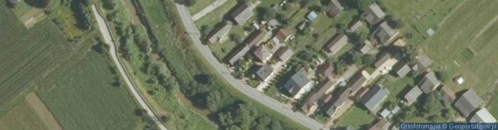 Zdjęcie satelitarne Borzęcin ul.
