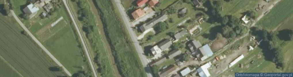 Zdjęcie satelitarne Borzęcin ul.
