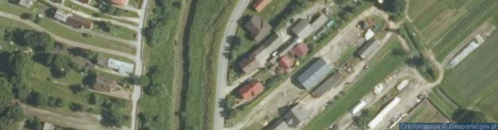 Zdjęcie satelitarne Borzęcin ul.