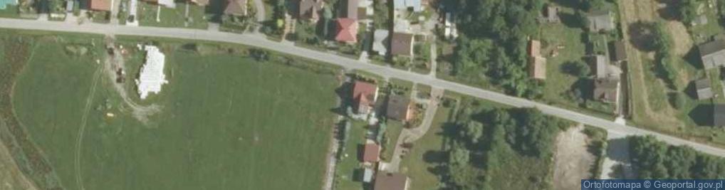Zdjęcie satelitarne Borzęcin ul.
