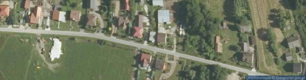 Zdjęcie satelitarne Borzęcin ul.