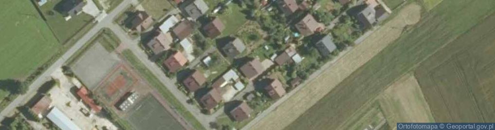 Zdjęcie satelitarne Borzęcin ul.