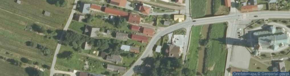 Zdjęcie satelitarne Borzęcin ul.