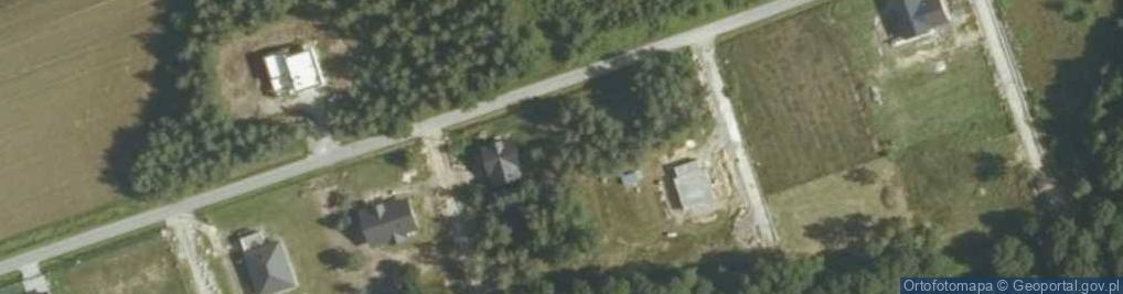 Zdjęcie satelitarne Borzęcin ul.