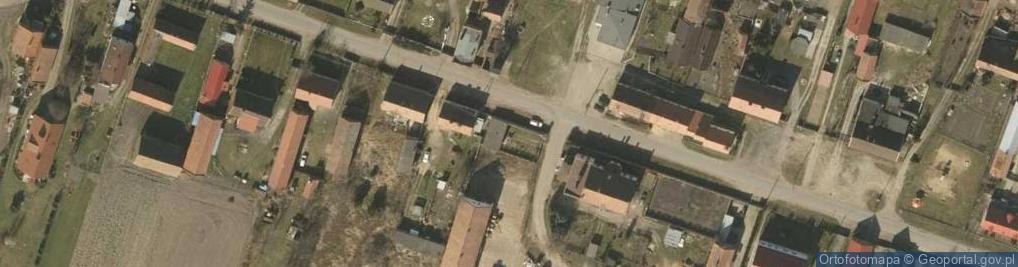 Zdjęcie satelitarne Borzęcin ul.