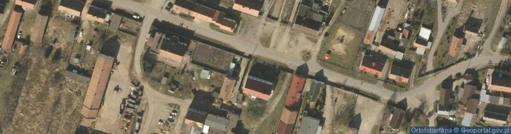 Zdjęcie satelitarne Borzęcin ul.