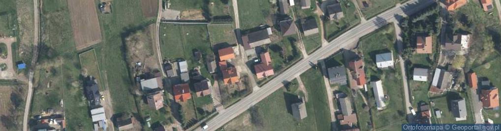 Zdjęcie satelitarne Borzęta ul.