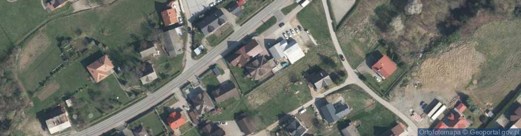 Zdjęcie satelitarne Borzęta ul.
