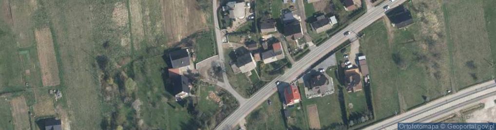 Zdjęcie satelitarne Borzęta ul.