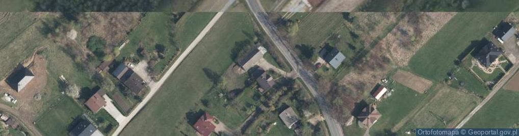 Zdjęcie satelitarne Borzęta ul.