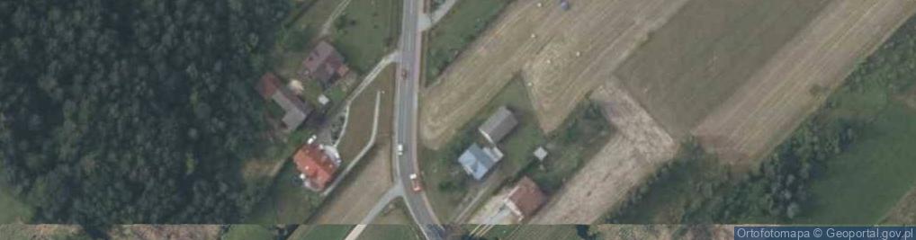 Zdjęcie satelitarne Borzęta ul.