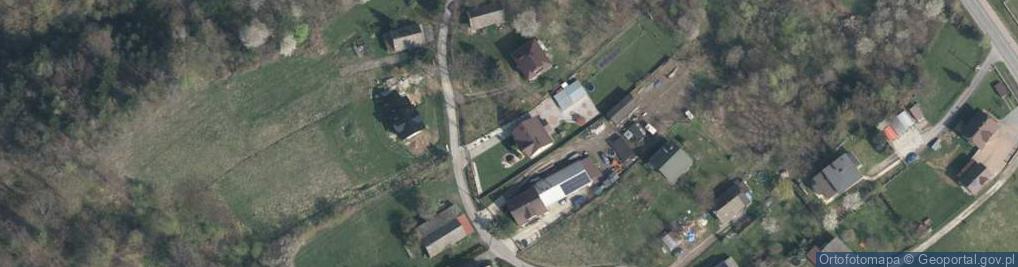 Zdjęcie satelitarne Borzęta ul.