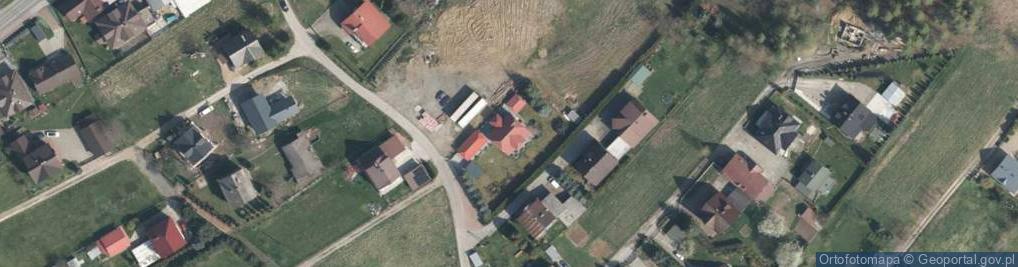 Zdjęcie satelitarne Borzęta ul.