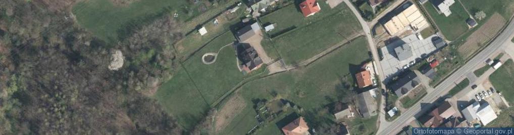 Zdjęcie satelitarne Borzęta ul.