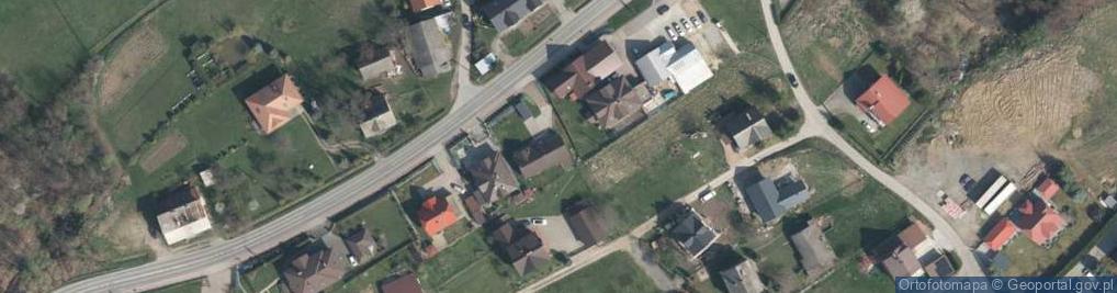 Zdjęcie satelitarne Borzęta ul.