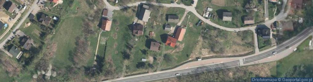 Zdjęcie satelitarne Borzęta ul.