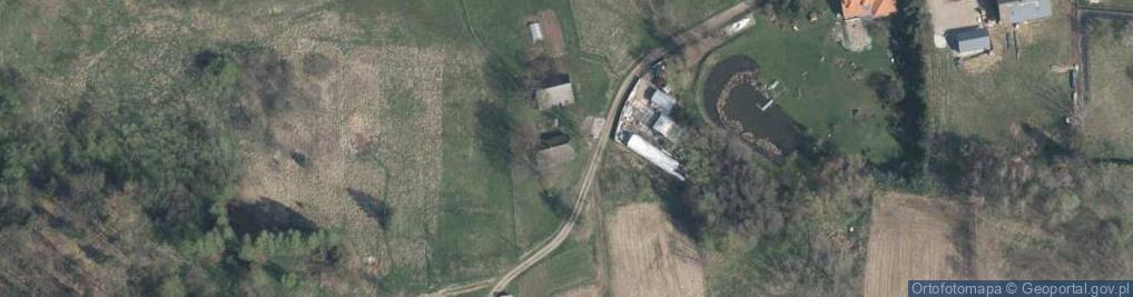 Zdjęcie satelitarne Borzęta ul.