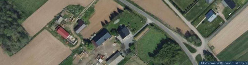 Zdjęcie satelitarne Borzewisko ul.