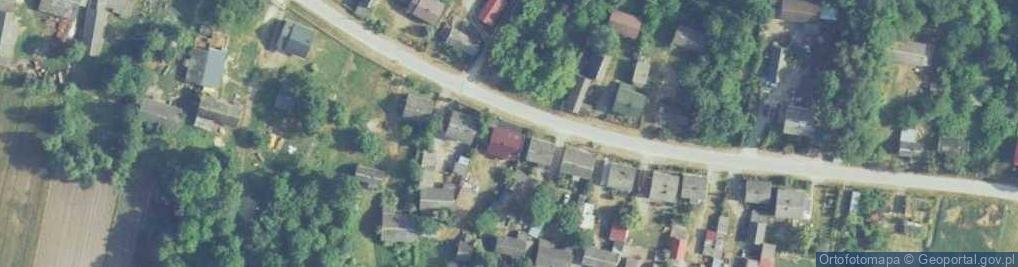 Zdjęcie satelitarne Borzykowa ul.