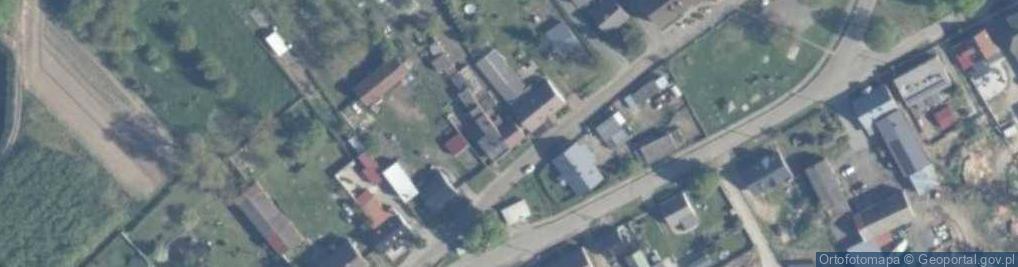 Zdjęcie satelitarne Borzym ul.