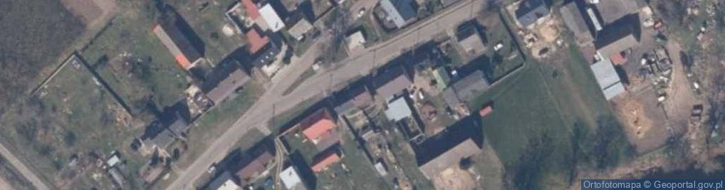 Zdjęcie satelitarne Borzym ul.
