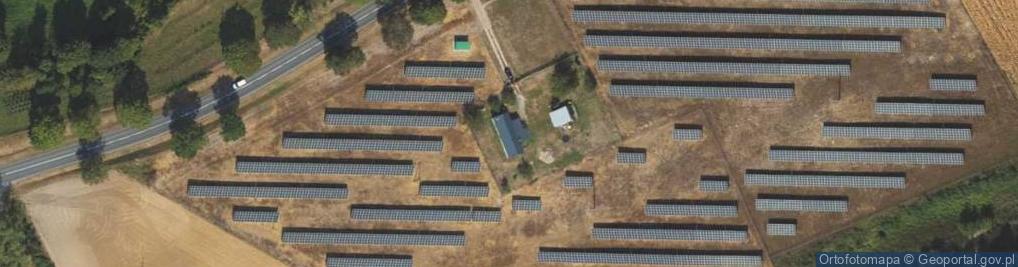 Zdjęcie satelitarne Borzymin ul.