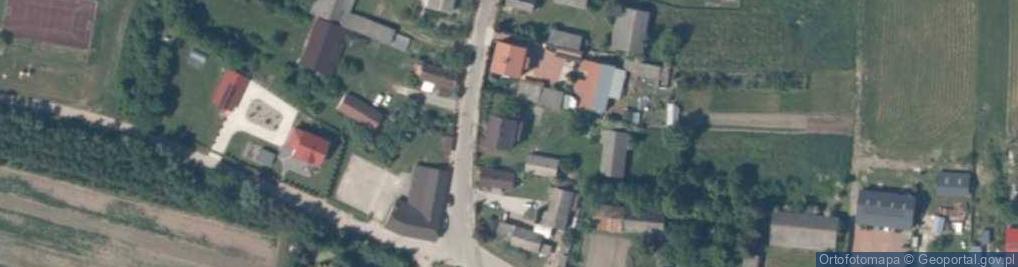 Zdjęcie satelitarne Borzymów ul.