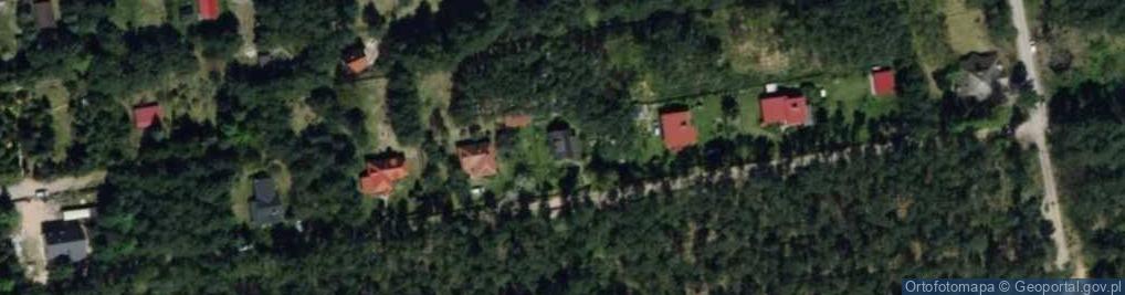 Zdjęcie satelitarne Bosmańska ul.