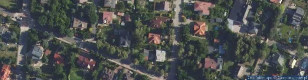 Zdjęcie satelitarne Borkowa ul.