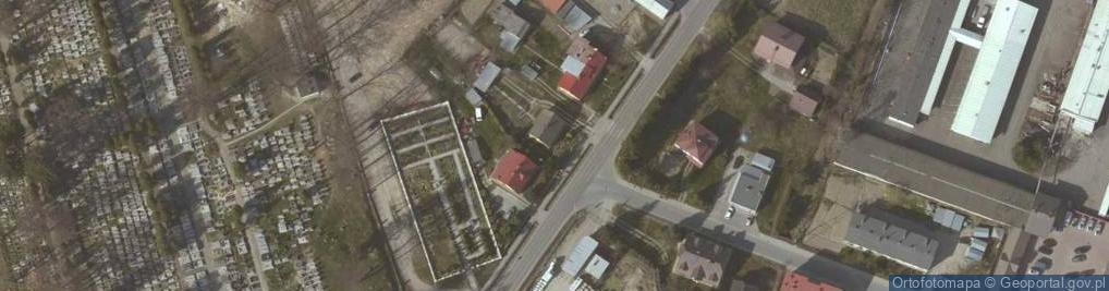 Zdjęcie satelitarne Bohaterów II Wojny Światowej ul.
