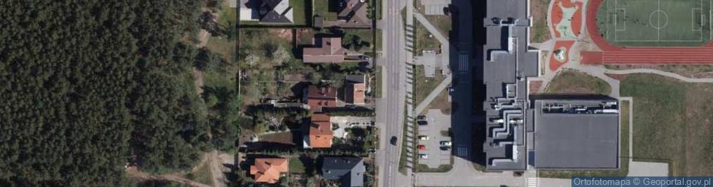 Zdjęcie satelitarne Bora-Komorowskiego Tadeusza, gen. ul.
