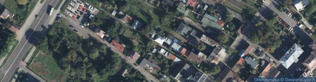 Zdjęcie satelitarne Boczna ul.
