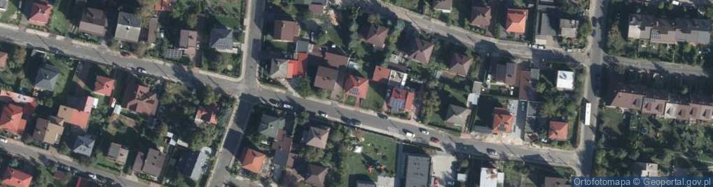 Zdjęcie satelitarne Botaniczna ul.
