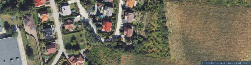 Zdjęcie satelitarne Bociania ul.