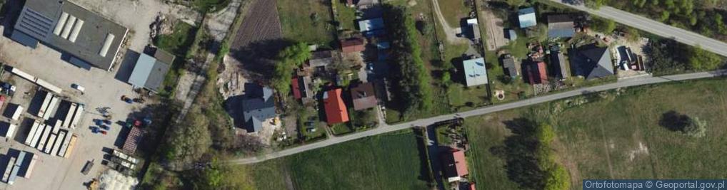 Zdjęcie satelitarne Borowa ul.
