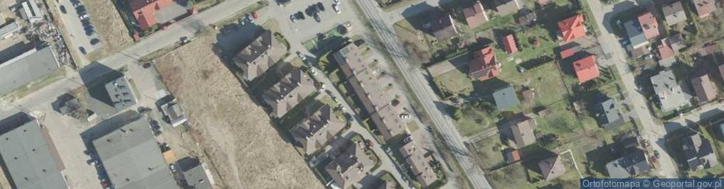 Zdjęcie satelitarne Botaniczna ul.